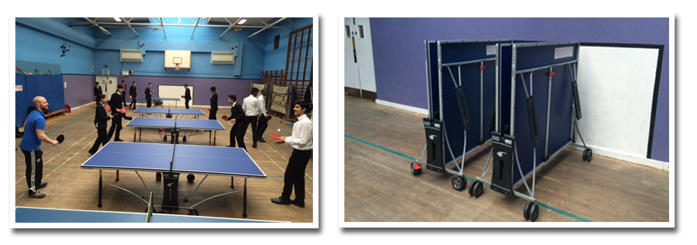 Cornilleau sport 250 indoor tables at Southborough High School