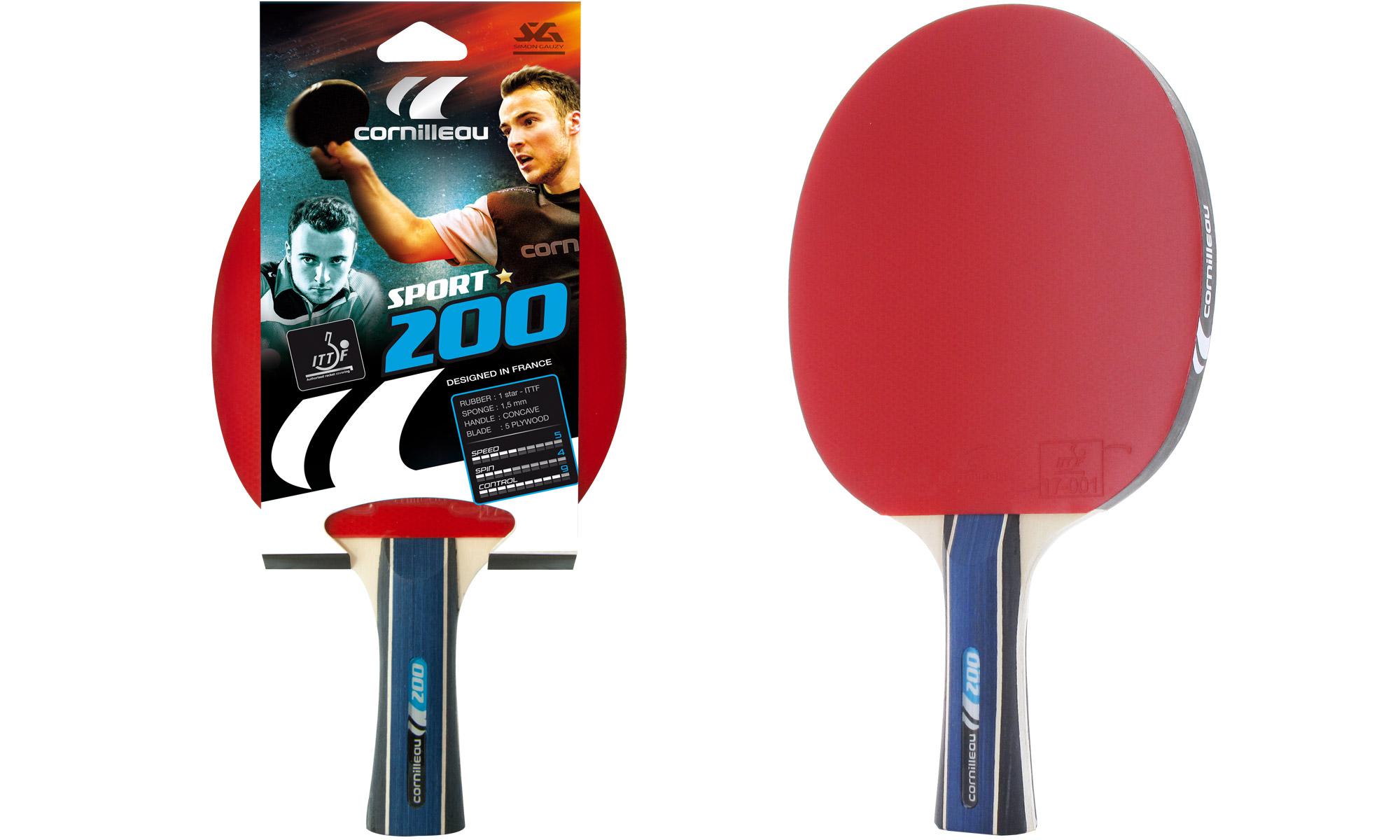 Cornilleau Sport 200 Table Tennis Bat
