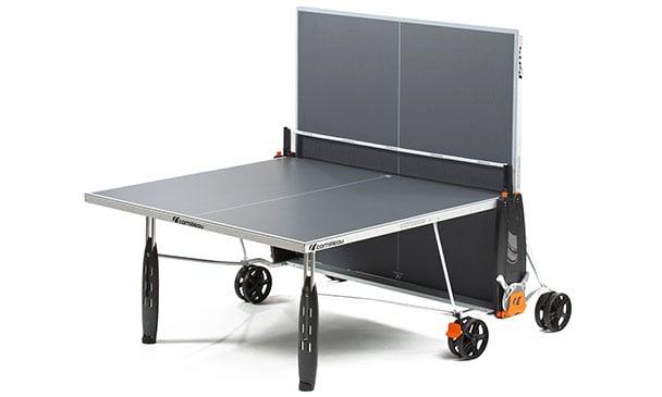Cornilleau Sport 150S Crossover Outdoor Table Tennis Table In Playback Position