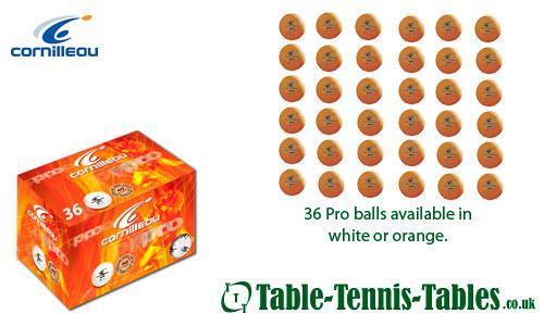 Cornilleau- 36 'Pro' 40mm Balls