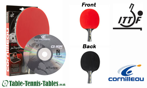 Cornilleau Perform Coach 500 Table Tennis Bat & CD ROM