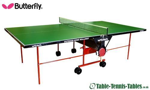 Butterfly Home Rollaway Outdoor Table Tennis Table