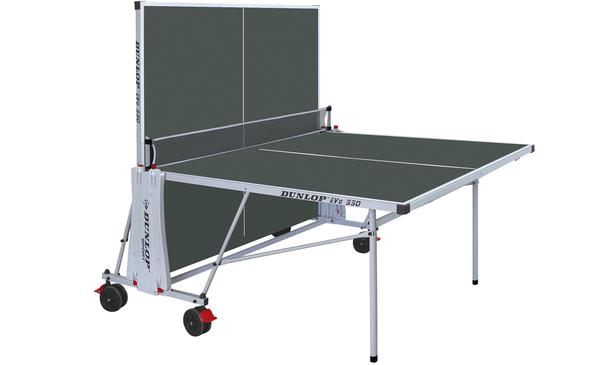 Green Dunlop EVO 550 Table Tennis Table Playback Position