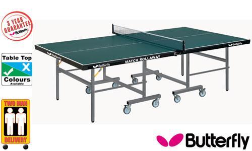 Butterfly Indoor - Match 22 Rollaway - Table Tennis Table