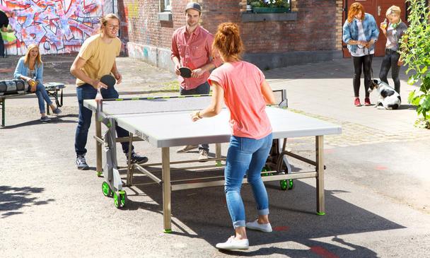Kettler Urban Pong Outdoor Table Tennis Table: Discontinued
