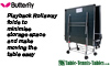 Butterfly Indoor - Playback Rollaway - Table Tennis Table
