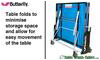 Butterfly Deluxe Outdoor Table Tennis Table