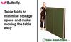 Butterfly Indoor- Flexi - Table Tennis Table