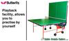 Butterfly Home Rollaway Outdoor Table Tennis Table