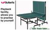 Butterfly Indoor - Match 22 Rollaway - Table Tennis Table