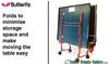 Butterfly Indoor - Playback Rollaway - Table Tennis Table