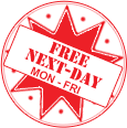 Free Next Day Delivery Available
