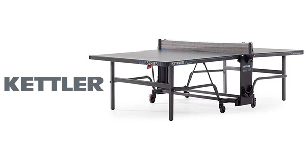 Kettler Indoor table tennis table and brand logo
