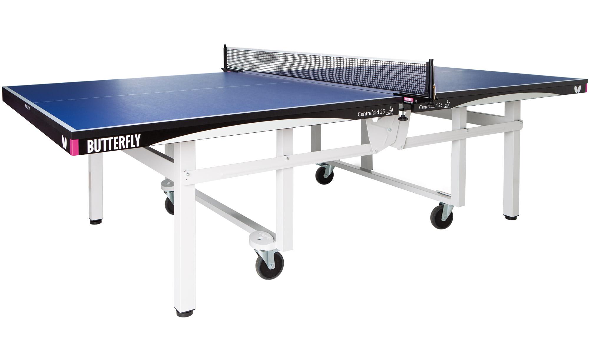 Butterfly Centrefold 25 Rollaway Indoor Table Tennis Table