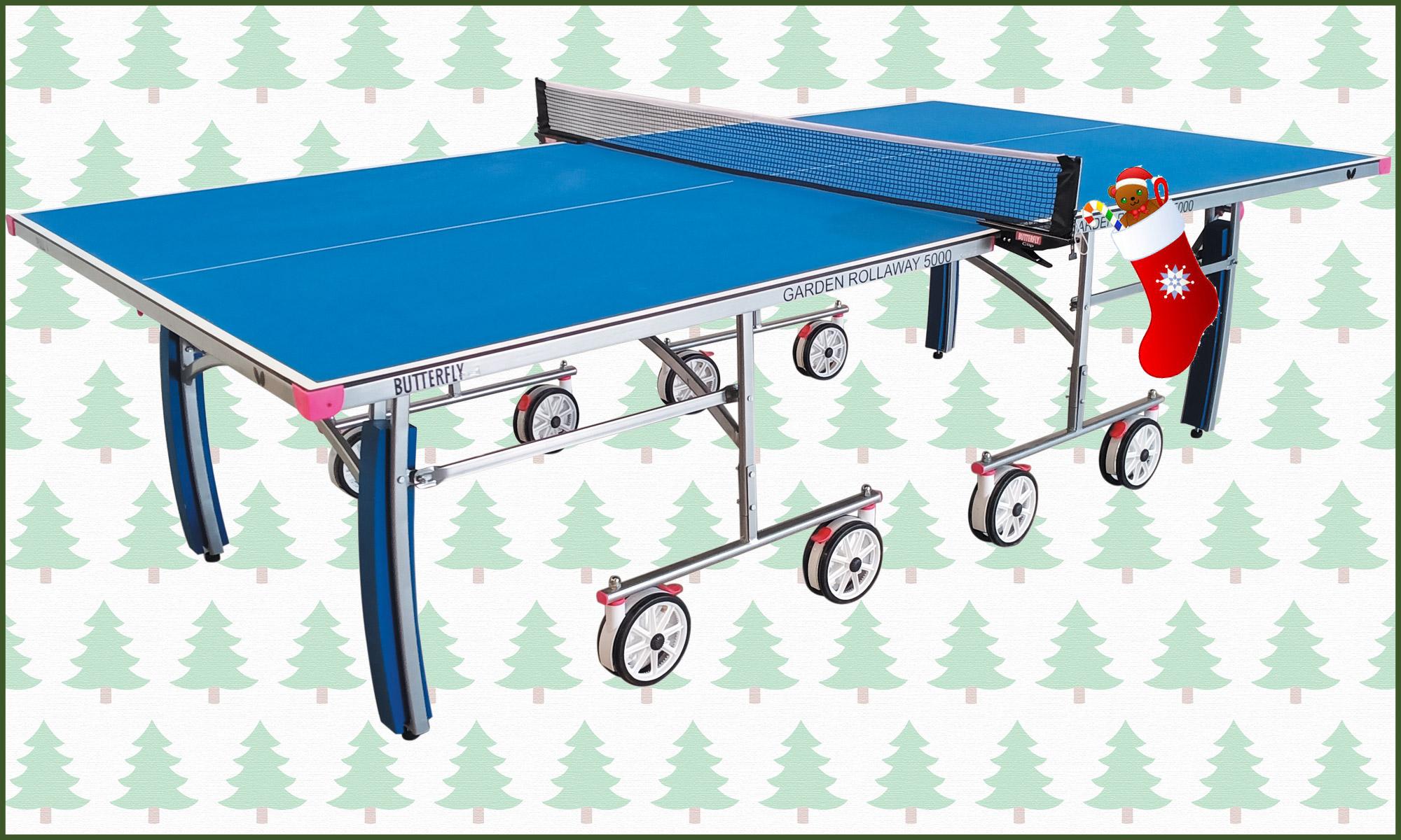 Butterfly Garden Rollaway 5000 Outdoor Table Tennis Table