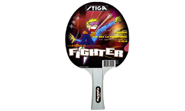 Stiga Fighter (Pimpled with sponge) Table Tennis Bat