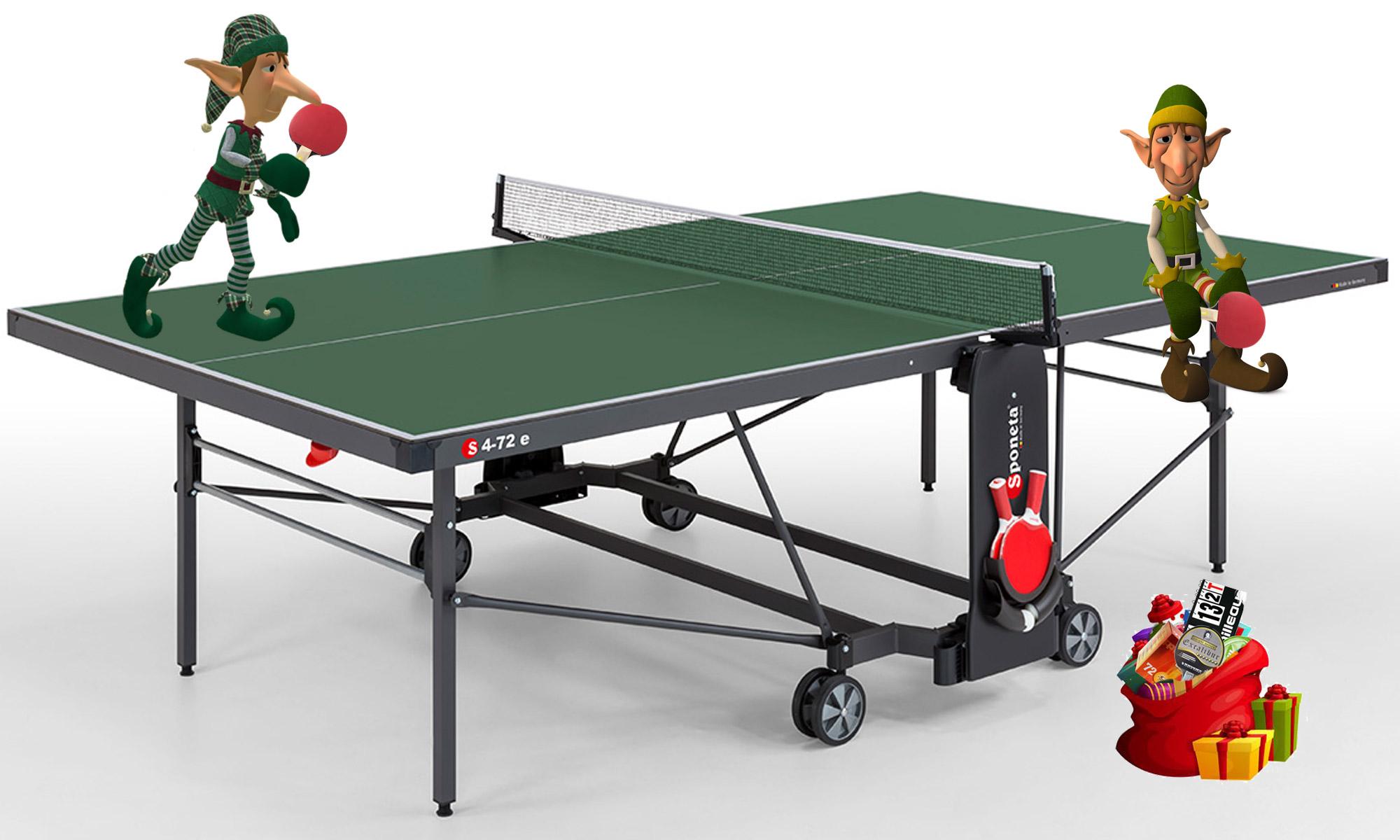 Sponeta Expert S4-72e Outdoor Green Table Tennis Table