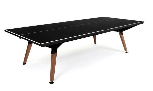 Cornilleau Black Play-Style Outdoor Ping Table - Black TT Top