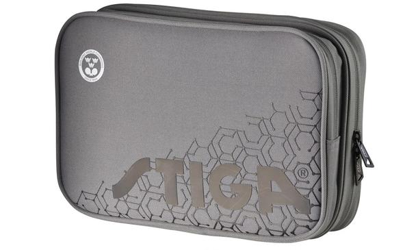 Stiga Grey / Black Bat Wallet