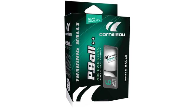 Cornilleau 2* ABS Table Tennis Balls (Box of 6)