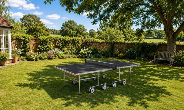Butterfly Garden Rollaway 4000 Outdoor Table Tennis Table