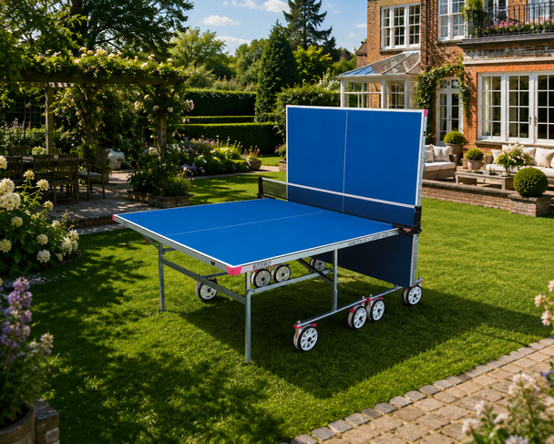 Butterfly Garden Rollaway 4000 Outdoor Table Tennis Table