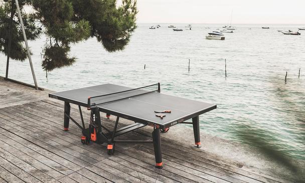 Cornilleau Performance 700X Black Outdoor Table Tennis Table