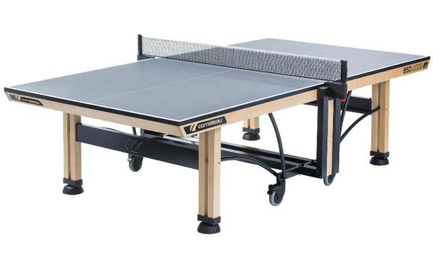 Grey Cornilleau Competition 850 ITTF Wood Indoor Table Tennis Table