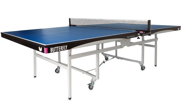 Blue Butterfly Space Saver 25 Rollaway Indoor Table Tennis Table