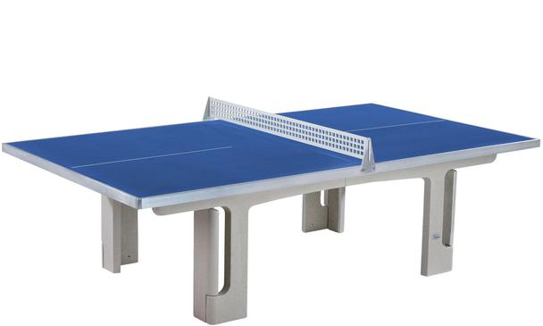 Butterfly Park Blue Polymer Concrete Table Tennis Table