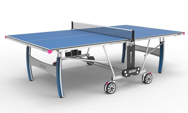 Blue Butterfly Spirit 19 Rollaway Indoor Table Tennis Table