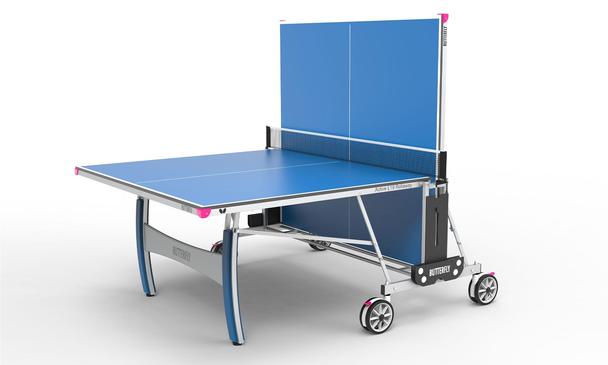 Green Butterfly Spirit 19 Rollaway Indoor Table Tennis Table