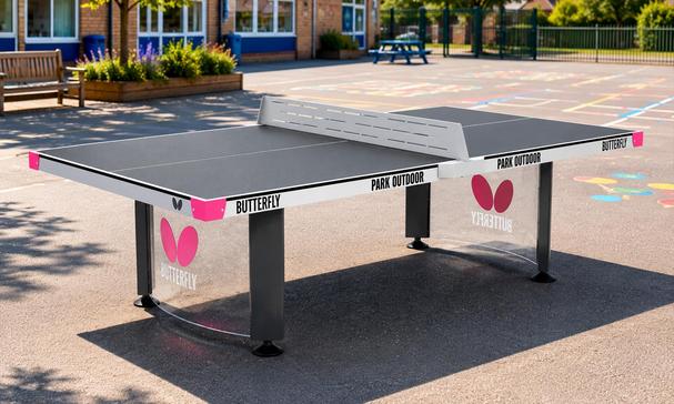 Butterfly Park Outdoor Table Tennis Table