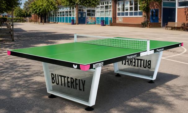 Butterfly Playground Outdoor Table Tennis Table