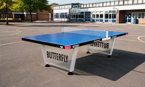Butterfly Playground Outdoor Table Tennis Table