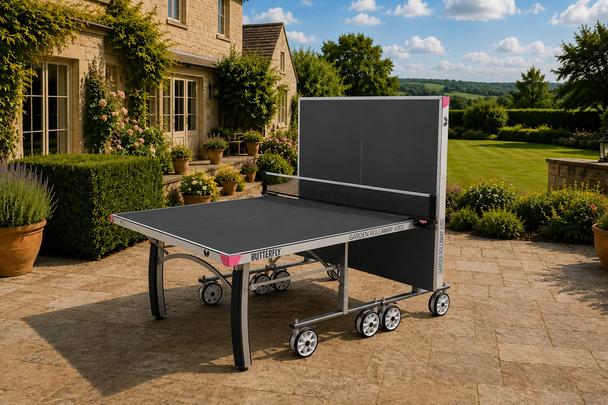 Butterfly Garden Rollaway 6000 Outdoor Table Tennis Table