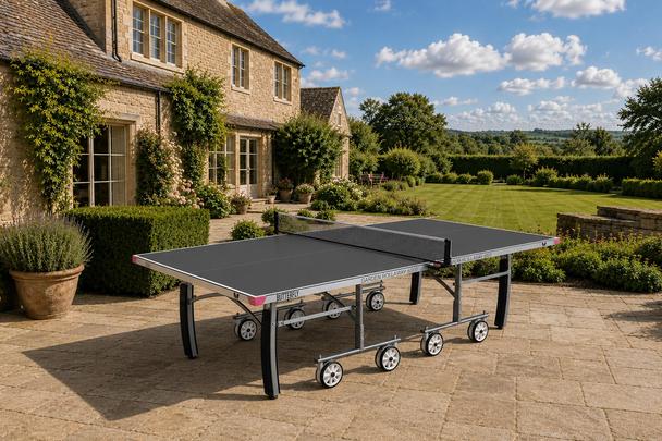 Butterfly Garden Rollaway 6000 Outdoor Table Tennis Table