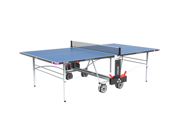 Butterfly Spirit 12 Blue Outdoor Rollaway Table Tennis Table