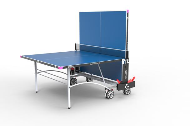 Butterfly Spirit 12 Outdoor Rollaway Table Tennis Table  
