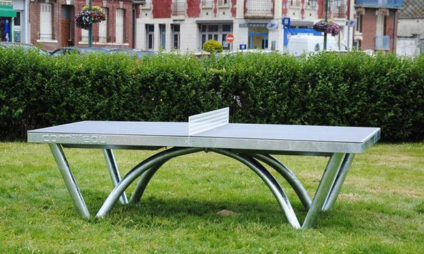Cornilleau Park Table Tennis Table in field