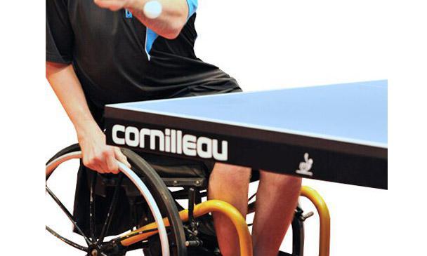 Wheelchair Friendly Table Tennis Table