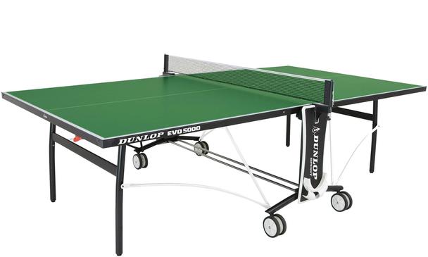 Dunlop EVO 5000 GREEN Outdoor Table Tennis Table