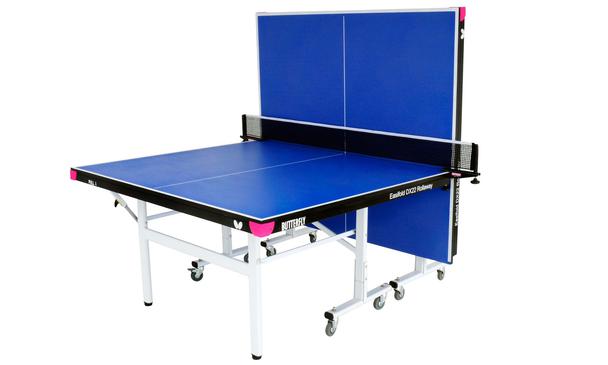 Butterfly Easifold DX22 Blue Indoor Table Tennis Table In Playback Position