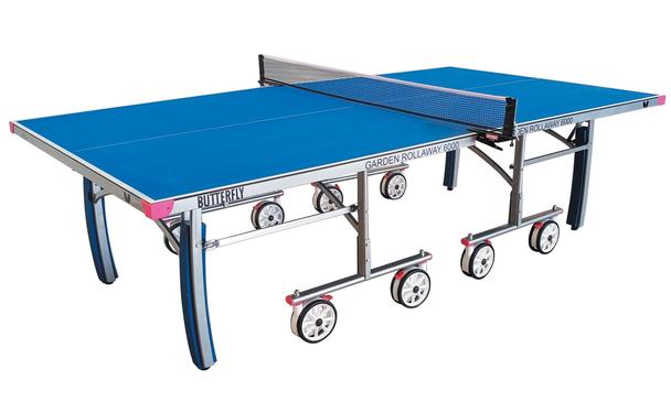 Butterfly Garden Rollaway 6000 Outdoor Table Tennis Table