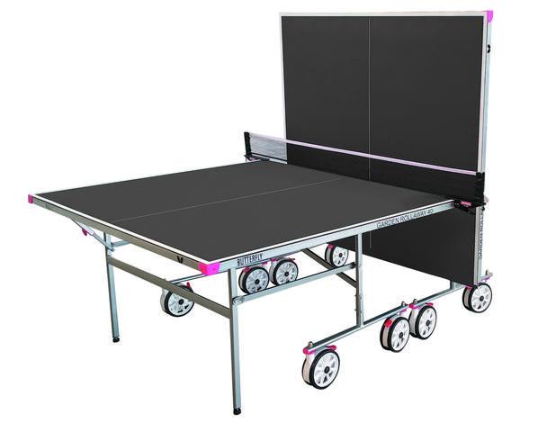 Butterfly Garden Rollaway 40 Outdoor Table Tennis Table 