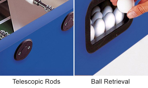 Garlando Foldy Football Table Ball Dispenser & Safety Rods