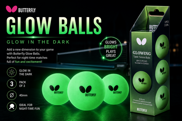 Butterfly Glow Balls (Pack of 3)
