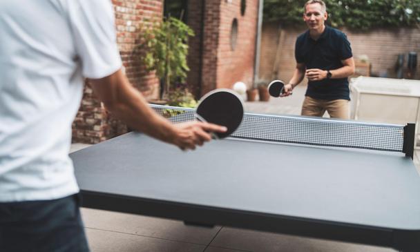 Cornilleau Hyphen Outdoor Table Tennis Table - Grey / Stone