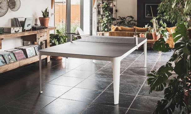 Cornilleau Hyphen Outdoor Table Tennis Table - White / Stone
