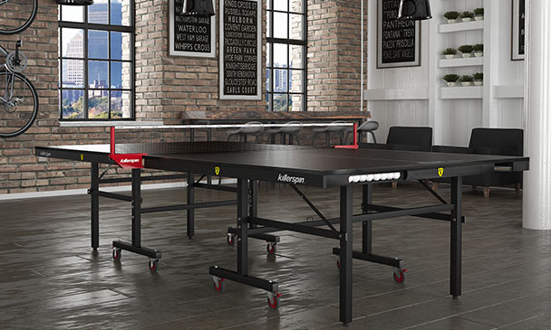 Killerspin MyT7 BlackPocket Indoor Table Tennis Table 